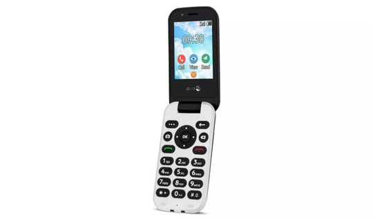 Doro 7030 4GB Mobile Phone - Black