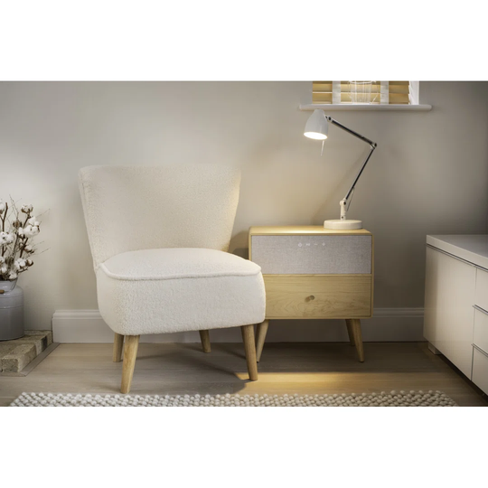 Lokken Ralph Ash Smart Side Table with Storage