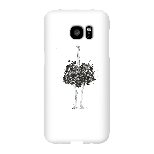 Balazs Solti Ostrich Phone Case for iPhone and Android - Samsung S7 Edge - Snap Case - Matte
