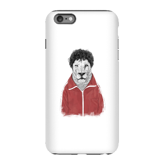 Balazs Solti Sporty Lion Phone Case for iPhone and Android - iPhone 6 Plus - Tough Case - Matte