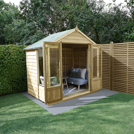 Forest Garden Oakley 7x5ft Overlap Apex Summerhouse