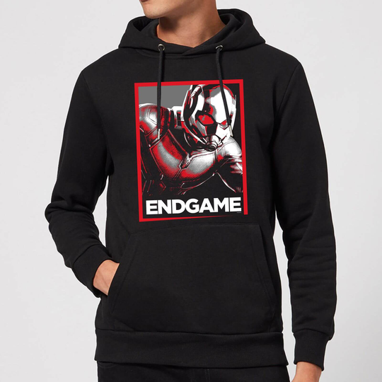 Avengers Endgame Ant-Man Poster Hoodie - Black - XL - Black