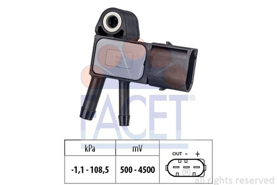 Air Pressure Sensor, height adaptation Made in Italy - OE Equivalent 103269