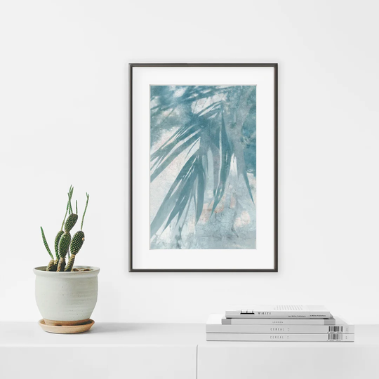 Leaf Print N°3 - Picture Frame Graphic Art Print on Paper