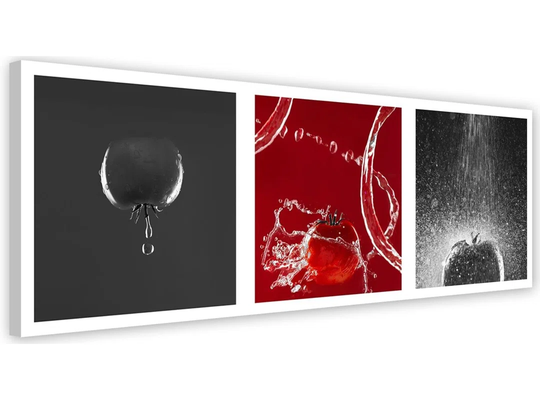 Canvas Print Tomatoes In Water Set