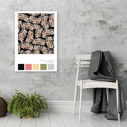 Poster, Exotic Patterns