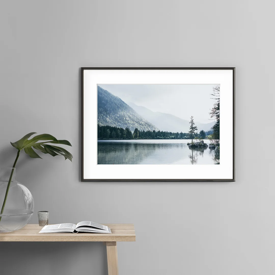 Hintersee - Picture Frame Photograph Print on Paper
