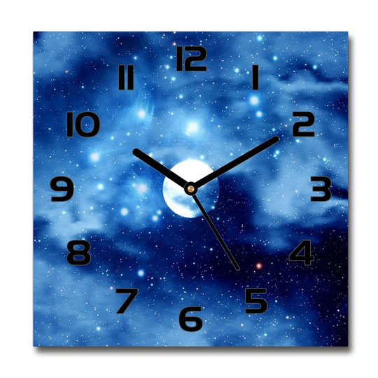 Full Moon Silent Wall Clock