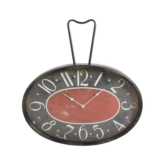 Oversized Retro Wall Clock