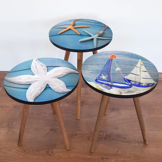 Antigo 3 Piece Nest of Tables