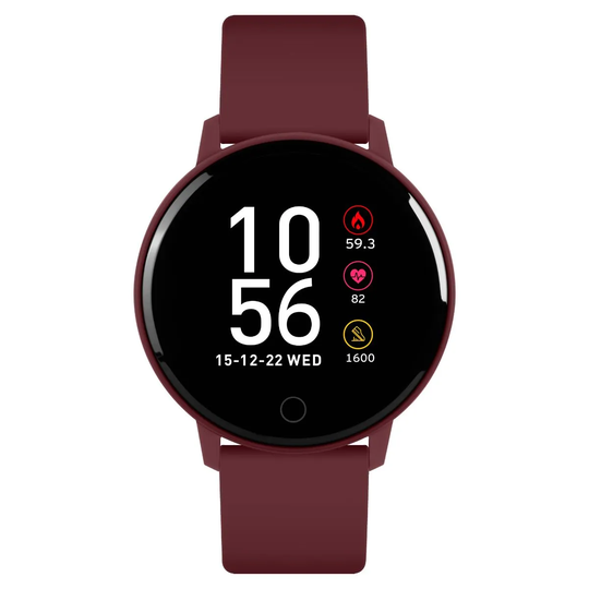 Reflex Active Series 9 Smart Watch With Colour Touch Screen And Up To 7 Day Battery Life Red