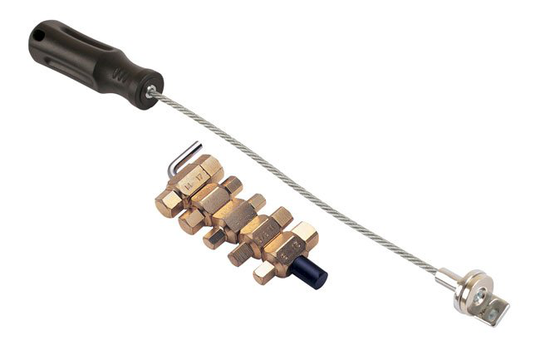 Laser Tools 6652 Magnet Sump Plug Key Set