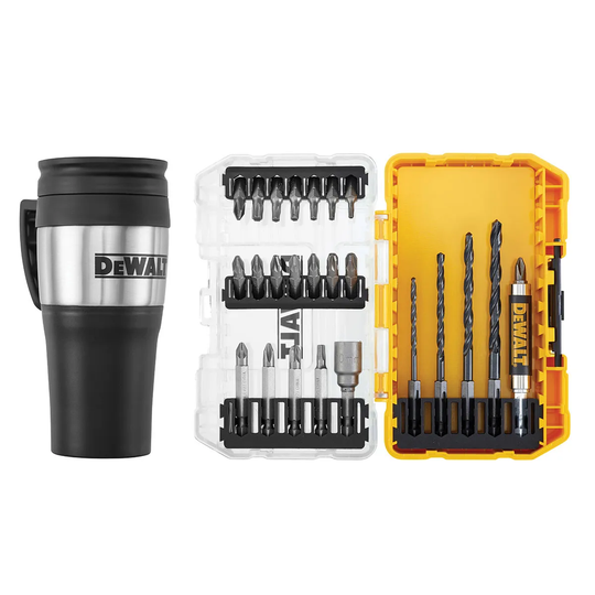 Dewalt DT70707 Drill Drive Set - 25 Piece & Mug