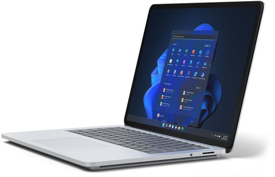 Microsoft Surface Laptop Studio, Intel Core i7-11370H, 32GB RAM, 2TB SSD, 14.4" Touchscreen (2400 x 1600), NVIDIA RTX A2000, Windows 11 Pro