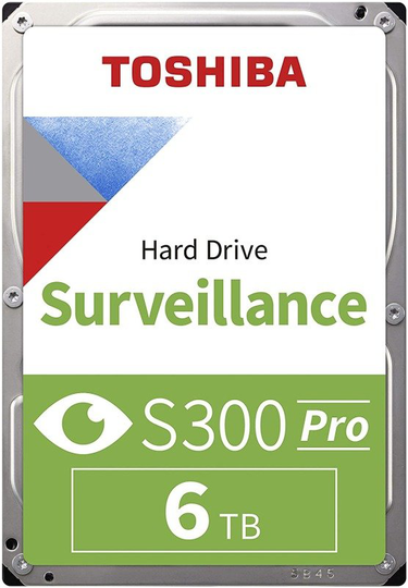 Toshiba S300 Pro Surv Hard Drive 6TB