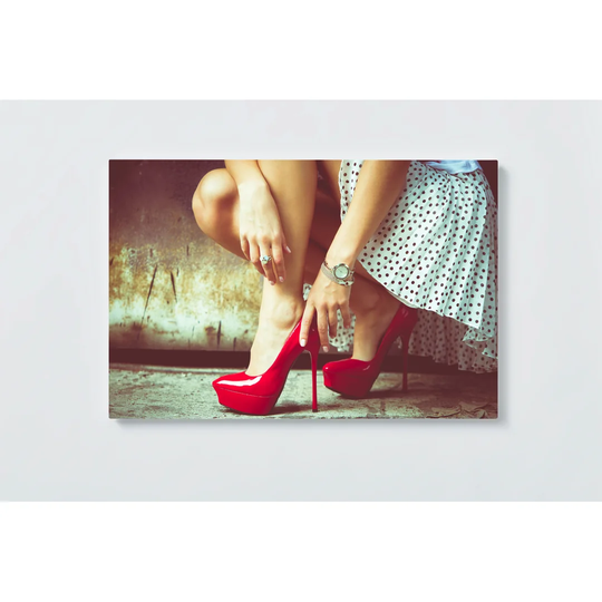 High Heels Magnetic Wall Mounted Cork Board