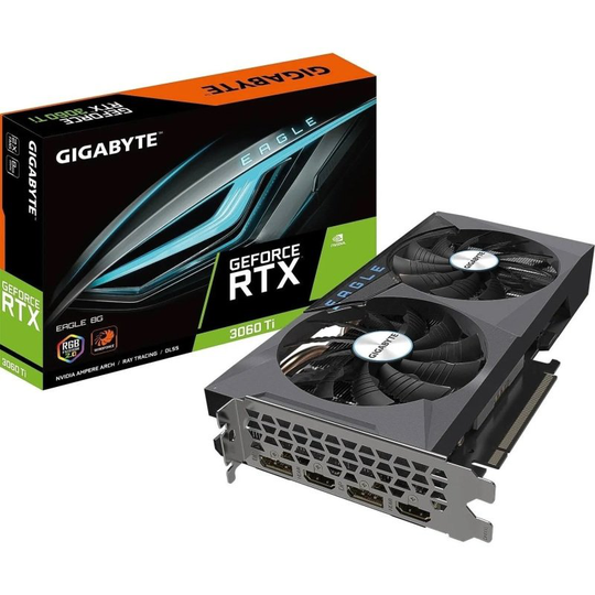 Gigabyte GeForce RTX 3060 Ti 8GB EAGLE OC V2 Graphics Card