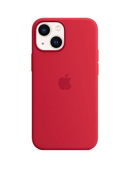 Apple Iphone 13 Mini Silicone Case With Magsafe &Ndash; (Product)Red