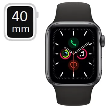 Apple Watch Series 5 LTE MWX32FD/A - Aluminium Case, Sport Band, 40mm - Space Grey