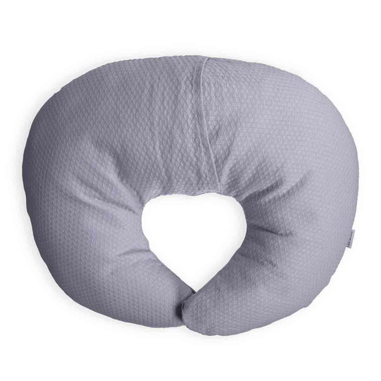 Clair de Lune Cotton Dream Nursing Pillow - Grey