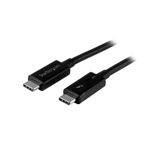 StarTech.com Thunderbolt 3 Cable with 100W Power Delivery Black 2M