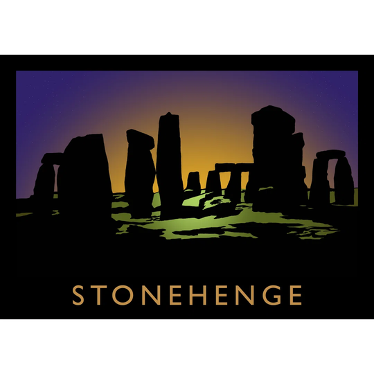 Stonehenge by Richard O'Neil - Graphic Art Print on Paper