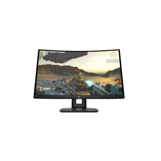 HP X24c, 23.6 Inch Full HD Curved Monitor - 9FM22AA