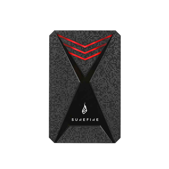 SureFire Bunker Gaming SSD USB 3.2 Gen 1 512GB Black