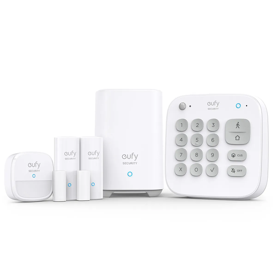 Eufy Security 5 Piece Home Alarm Kit - White