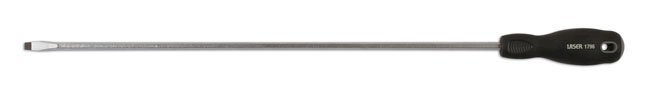 Laser Tools 1796 Screwdriver Flat 6mm x 450mm Chrome Vanadium