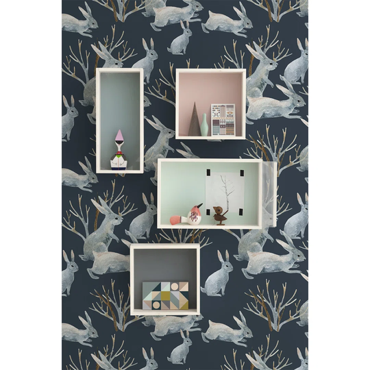 Aubreelynn Winter Rabbits Animal Wallpaper