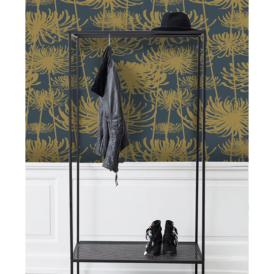 Jibson Vintage Flowers Goldendesign Wallpaper