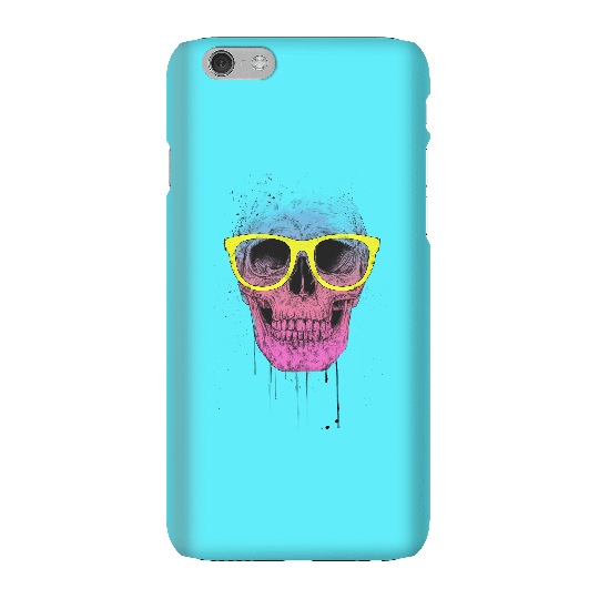 Balazs Solti Skull And Glasses Phone Case for iPhone and Android - iPhone 6 - Snap Case - Matte