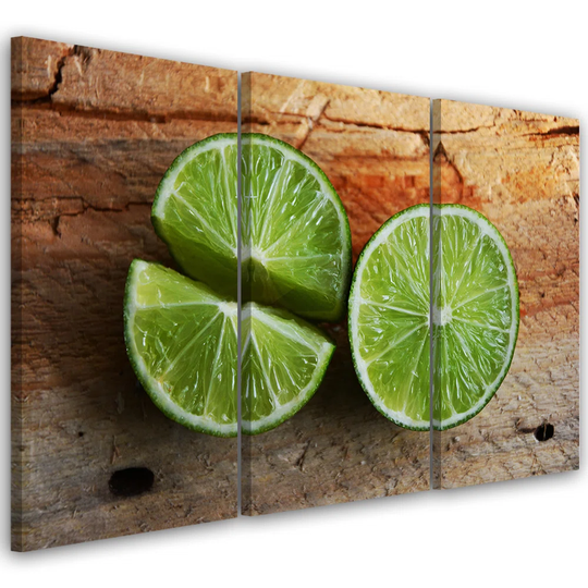 Canvas Print Lime Fruit