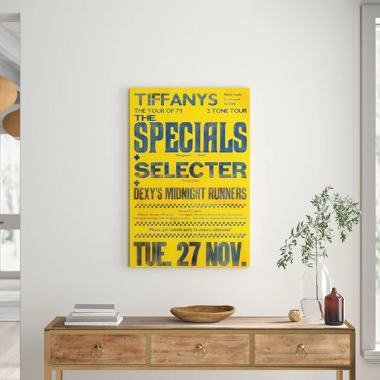 The Specials Poster (Distressed Look) by Rokpool - Typography Print