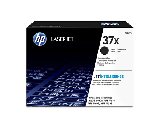 HP 37X High Yield Black Original Toner Cartridge - CF237X