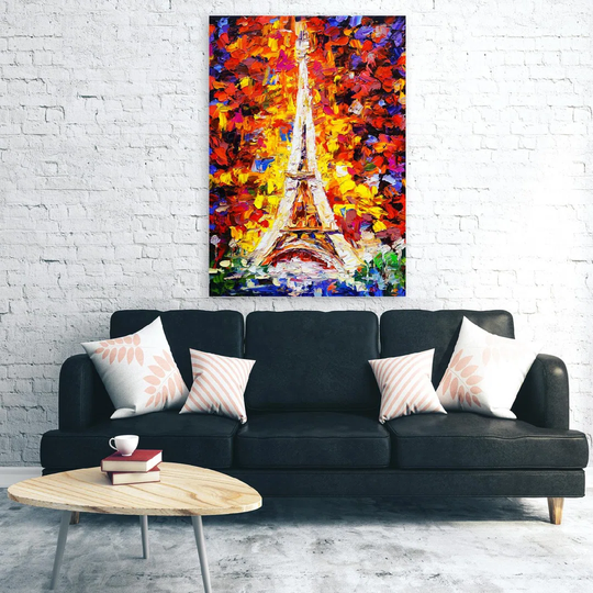 Canvas Print, Cities And Orange Architecture