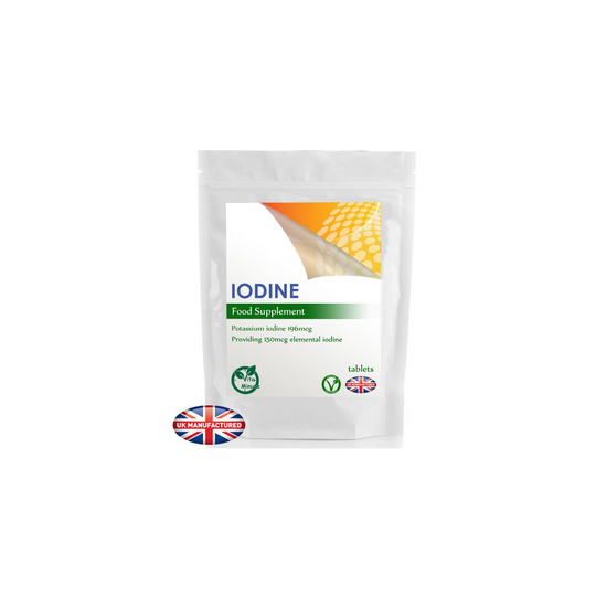 Potassium Iodide 196mcg - 120 Tablets, Providing 150mcg Iodine UK (V)