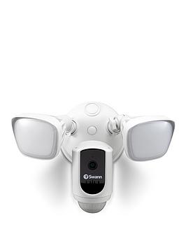 Swann Gen 2 Floodlight Security System (White) - Wifi Ip Digital Still Image Video Camera W Floodlights (White)