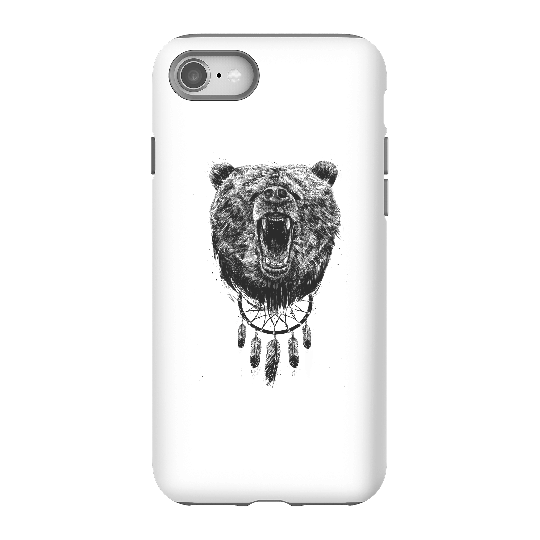 Balazs Solti Dreamcatcher Bear Phone Case for iPhone and Android - iPhone 8 - Tough Case - Matte