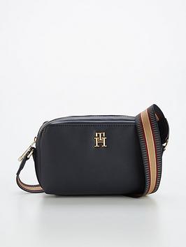 Tommy Hilfiger Th Monogram Crossover Camera Bag - Navy