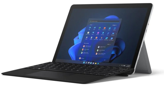 Microsoft Surface Go 3, Intel Core i3-10100Y 1.3GHz, 8GB RAM, 256GB SSD, 10.5" touchscreen 1920 x 1280, Intel UHD, 4G LTE-A, Windows 10 Pro, Platinum, (Commercial) - Includes Type Cover