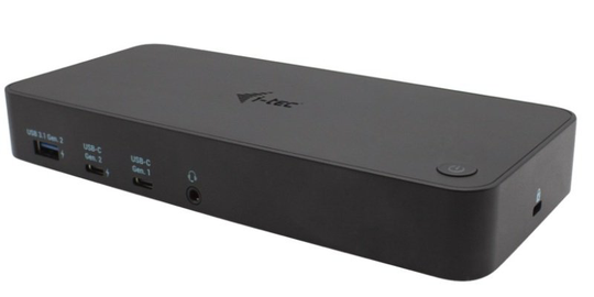 i-tec USB 3.0 / USB-C / Thunderbolt, 3x 4K Docking Station + Power Delivery 100W
