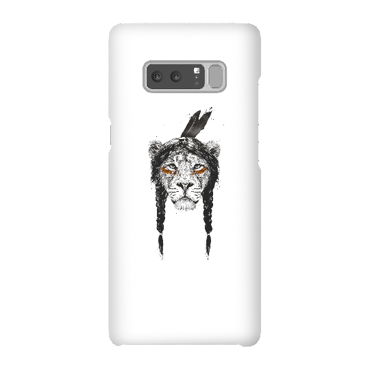 Balazs Solti Native Lion Phone Case for iPhone and Android - Samsung Note 8 - Snap Case - Matte