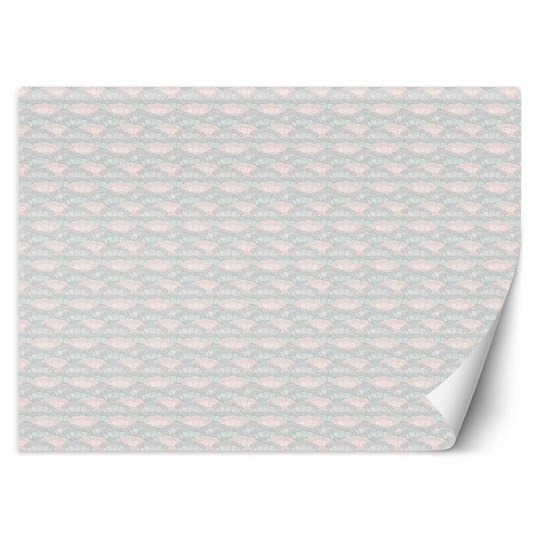 , 245cm L x 350cm W Wallpaper, Boho Fans