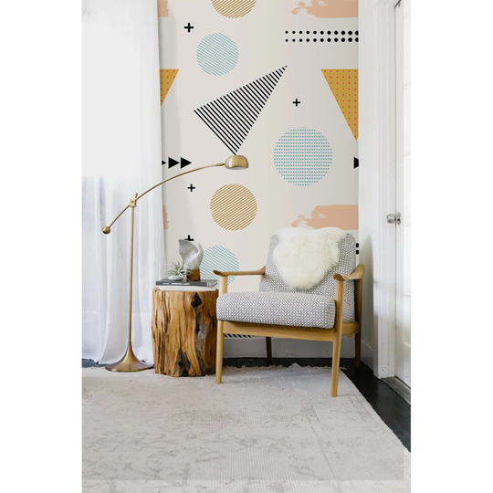 Walllpaper Roll 250X250cm Mural Decoration Kitchen Livingroom Bedroom Wallpaper Material With Print - Shapes Minimalistic