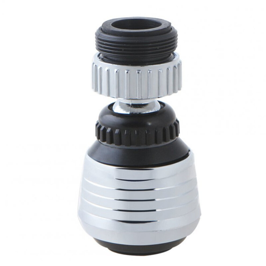 6PC Rotatable Water Saving Nozzle Filter Tap Adapter Faucet Extender Bathroom Kitchen Accessories Short