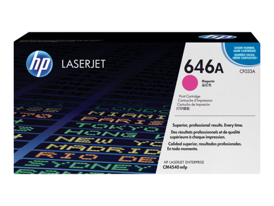 HP 646A Magenta Toner - CF033A