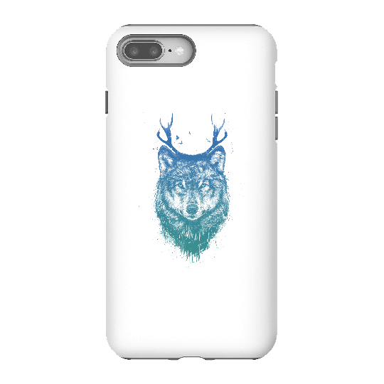 Balazs Solti Wolf Phone Case for iPhone and Android - iPhone 8 Plus - Tough Case - Matte