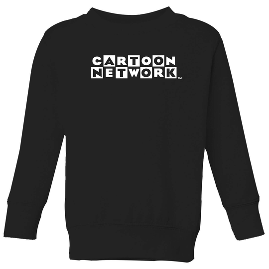 Cartoon Network Logo Kids' Sweatshirt - Black - 3-4 Years